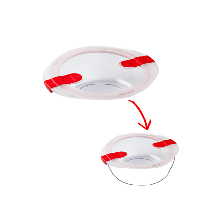 Cook&Heat - Round replacement lid with steam valves