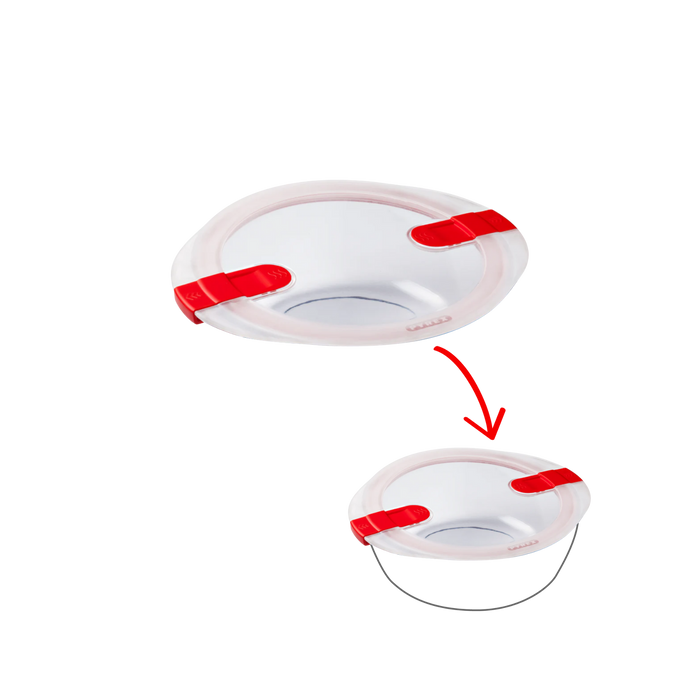 Cook&Heat - Round replacement lid with steam valves