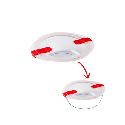 Cook&Heat - Round replacement lid with steam valves