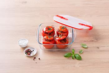 Cook&Heat - Square replacement lid with steam valves
