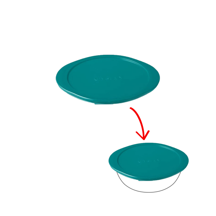 Cook&Store - Peacook green round replacement lid