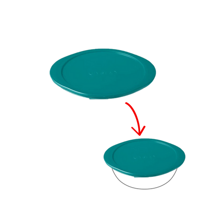 Cook&Store - Peacook green round replacement lid