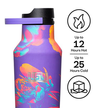 Corkcicle Canteen - 20 oz - Super Bloom