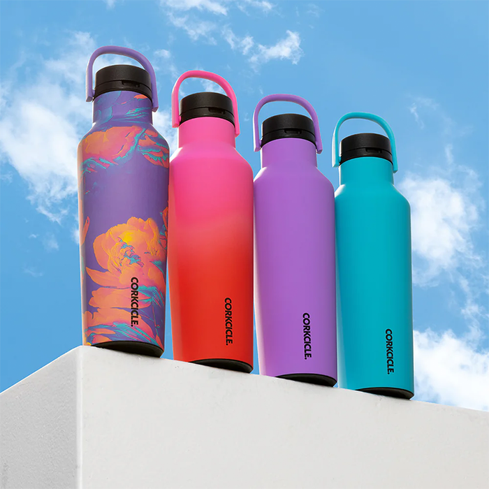 Corkcicle Canteen - 20 oz - Super Bloom