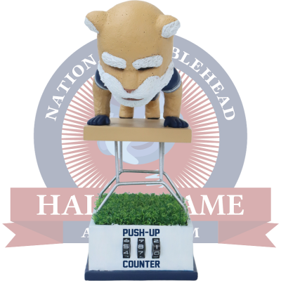 Cosmo the Cougar BYU Cougars Mascot Push-Up Counter Bobblehead