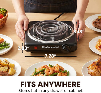 Countertop Single Electric Coiled Burner