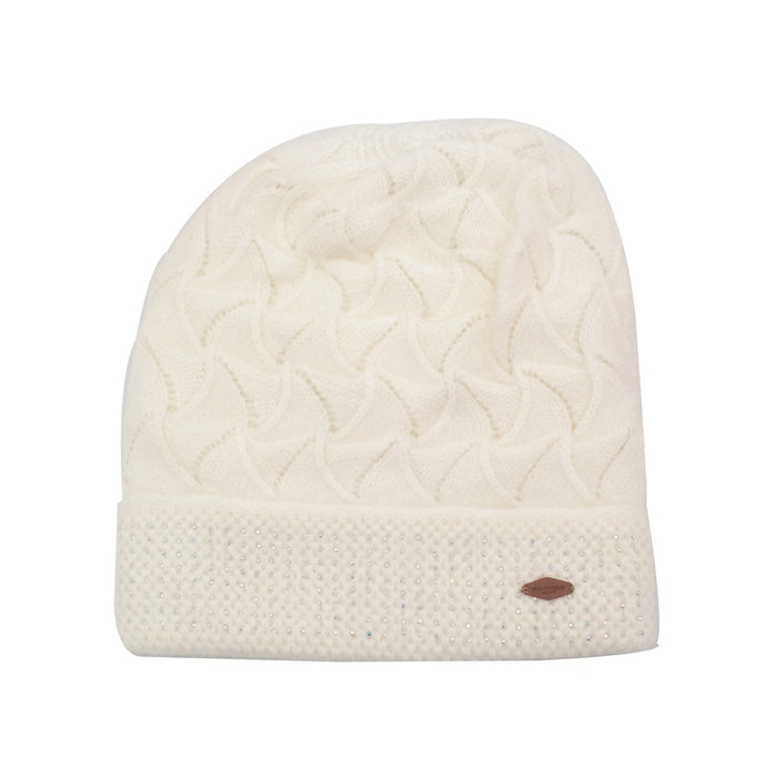 Cream Angora Mix Hat