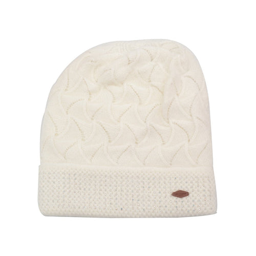 Cream Angora Mix Hat