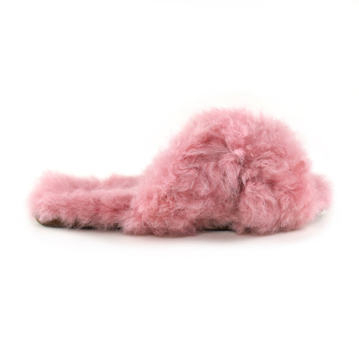 Criss Cross Baby Alpaca Women's Slipper