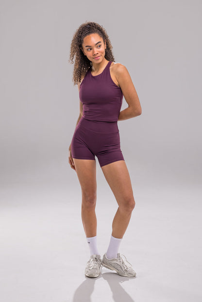 Curve Sculpt Short - Cherry Lacquer