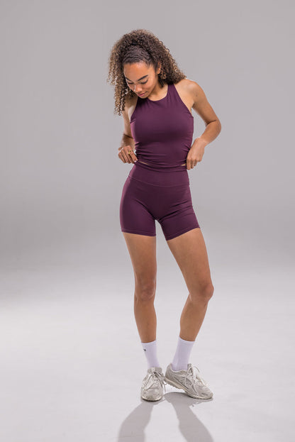 Curve Sculpt Short - Cherry Lacquer