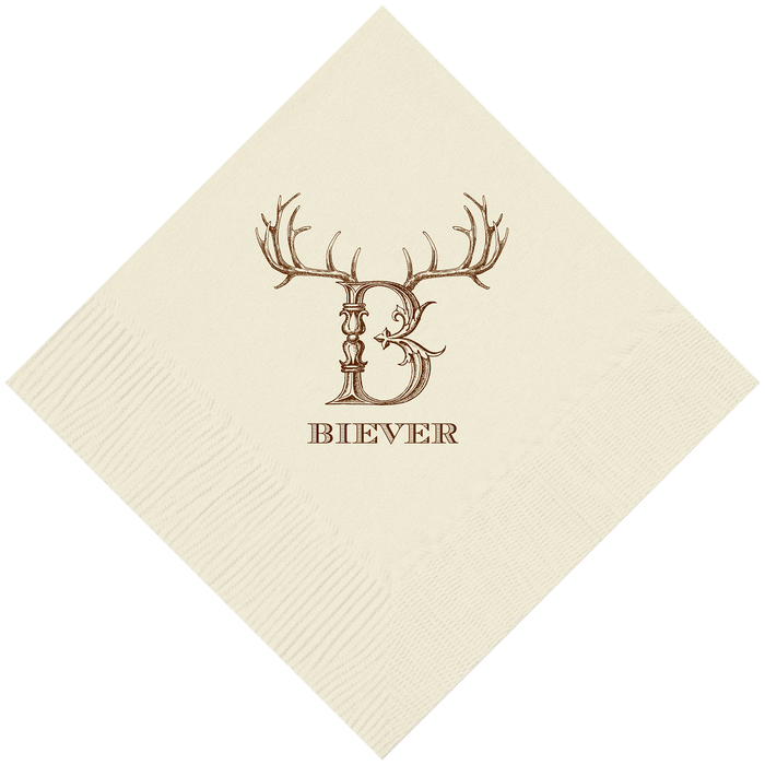 Customizable Hornabet Beverage Napkins B