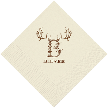 Customizable Hornabet Beverage Napkins B