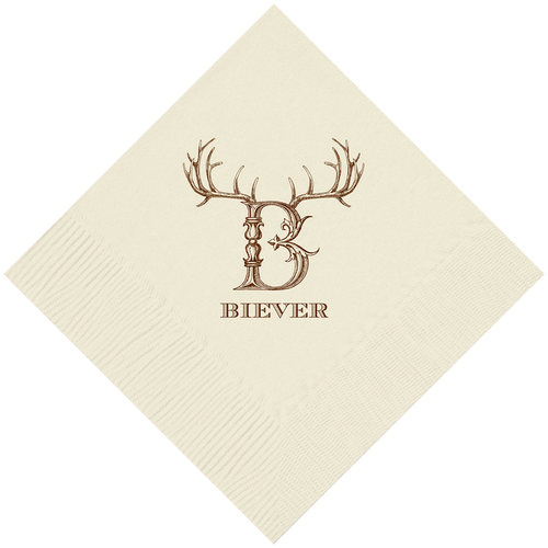 Customizable Hornabet Beverage Napkins B