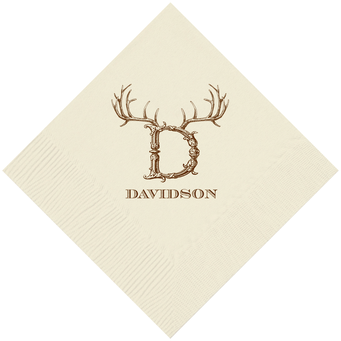 Customizable Hornabet Beverage Napkins D