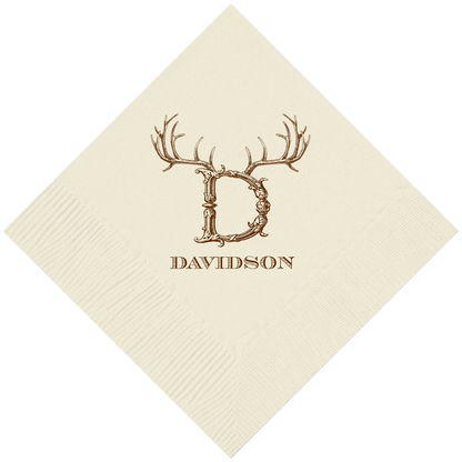 Customizable Hornabet Beverage Napkins D