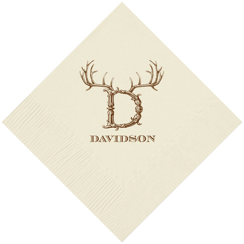 Customizable Hornabet Beverage Napkins D