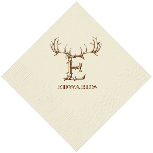 Customizable Hornabet Beverage Napkins E