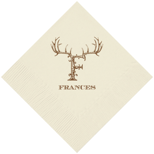 Customizable Hornabet Beverage Napkins F