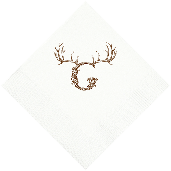 Customizable Hornabet Beverage Napkins G