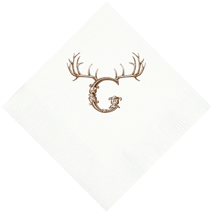 Customizable Hornabet Beverage Napkins G