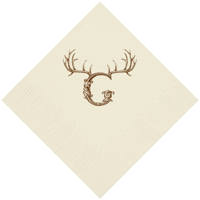 Customizable Hornabet Beverage Napkins G