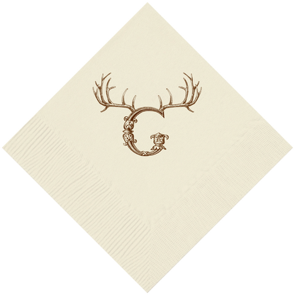 Customizable Hornabet Beverage Napkins G