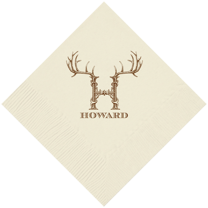 Customizable Hornabet Beverage Napkins H