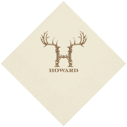 Customizable Hornabet Beverage Napkins H