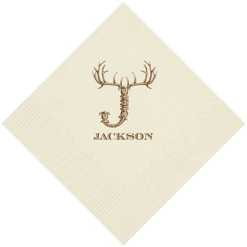 Customizable Hornabet Beverage Napkins J