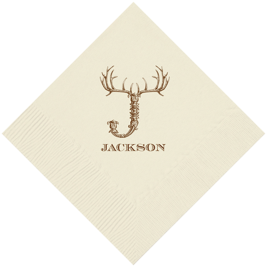 Customizable Hornabet Beverage Napkins J