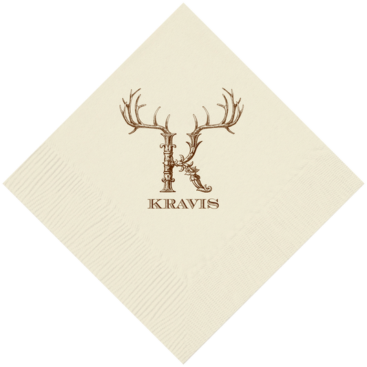Customizable Hornabet Beverage Napkins K