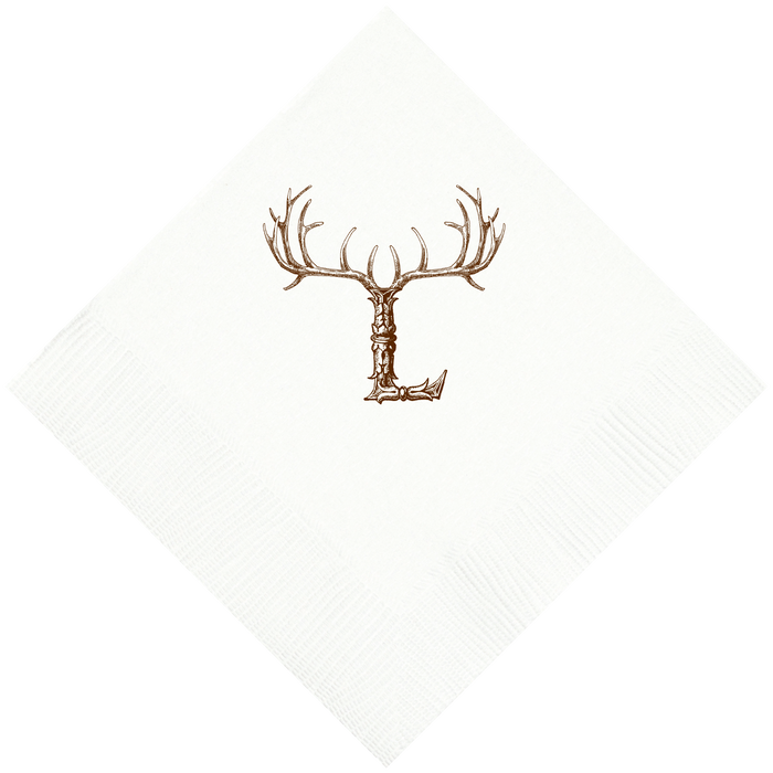 Customizable Hornabet Beverage Napkins L