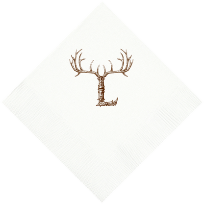 Customizable Hornabet Beverage Napkins L