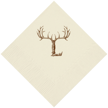 Customizable Hornabet Beverage Napkins L