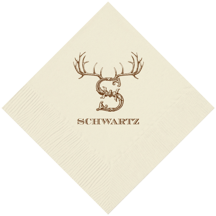Customizable Hornabet Beverage Napkins S