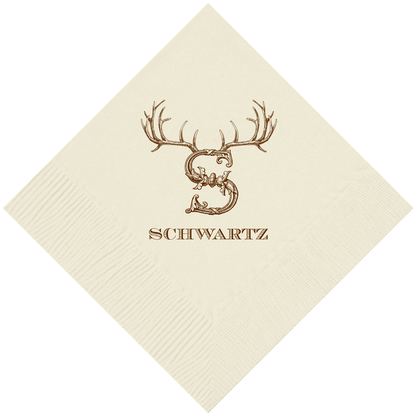 Customizable Hornabet Beverage Napkins S