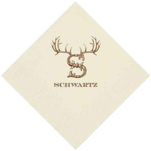 Customizable Hornabet Beverage Napkins S