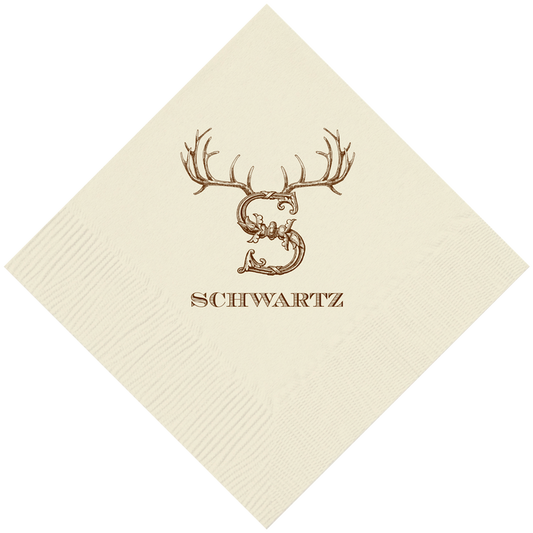 Customizable Hornabet Beverage Napkins S