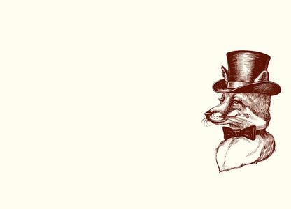 Customizable Mr. Fox A6 Notes