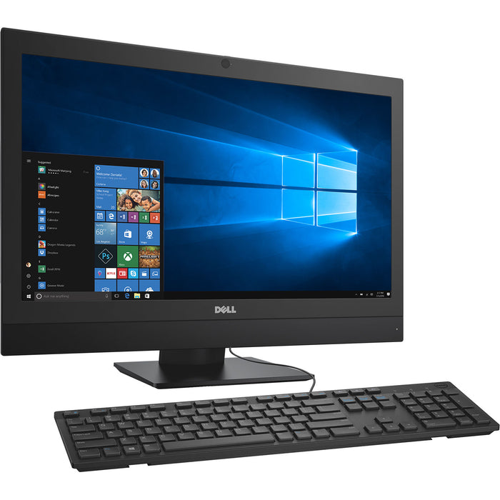 DELL All-in-One OptiPlex 7450 24" FHD AIO Computer - Core i5-7500 3.40GHz 16GB RAM 256GB SSD Win 10 Pro USB Keyboard/Mouse