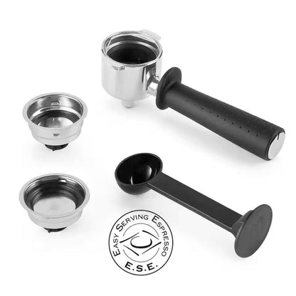 EC235.BK /DELONGHI 15 bar pressure. Stainless steel steam lever. Cup height between 80-110 mm.Compac ESPRESSO / 2 CUPS