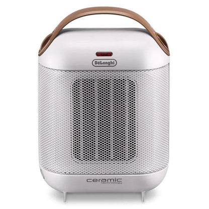Delonghi 1800W Capsule Ceramic Fan Heater - White | HFX30C18.IW from DID Electrical - guaranteed Irish, guaranteed quality service. (6977590067388)