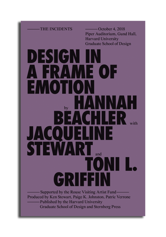 Design in a Frame of Emotion