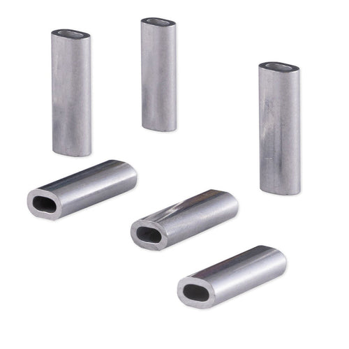 Diamond - Silver and Mini-Lock Aluminum Crimp Sleeves