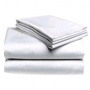 Diamond Single Fitted Sheet White
