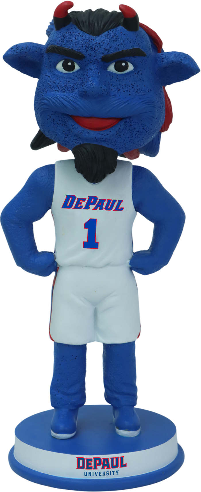DIBS DePaul Blue Demons Mascot NCAA College Bobblehead