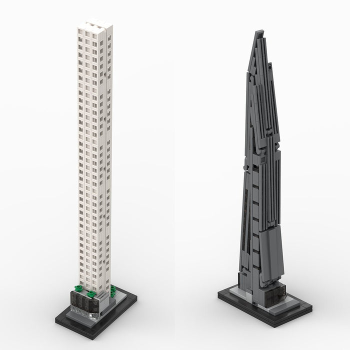 Die Supertalls der Milliardäre Manhattan Skyline Klemmbausteine - LesDiyproduct_type##