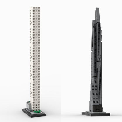 Die Supertalls der Milliardäre Manhattan Skyline Klemmbausteine - LesDiyproduct_type##