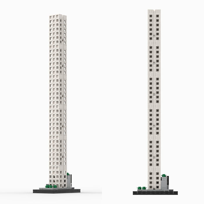 Die Supertalls der Milliardäre Manhattan Skyline Klemmbausteine - LesDiyproduct_type##